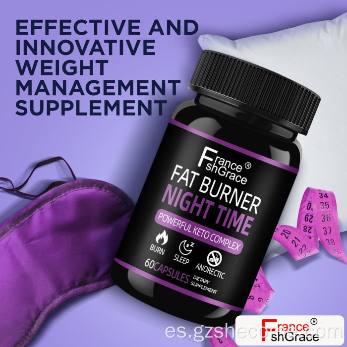 Shecome Night Time Fat Burner Cápsulas Control de peso